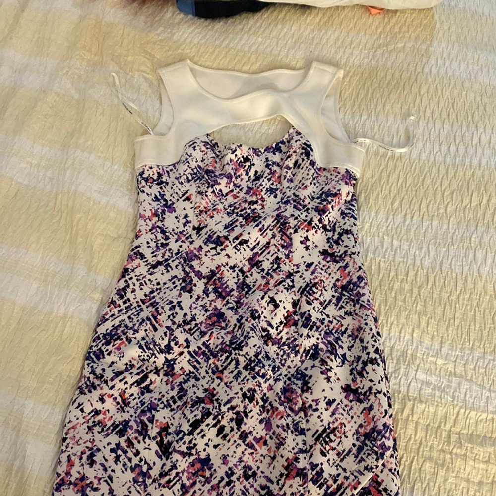 Cut out mini dress for a night out
